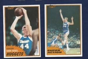 1981-82 TOPPS DAN ISSEL #11 107 YOU GET BOTH CARDS RAZOR SHARP .99 SHIP - Picture 1 of 1