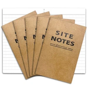Field Notes Notebooks 5 Pack | Small Field Memo Book Notepad Refill Universal - Picture 1 of 9