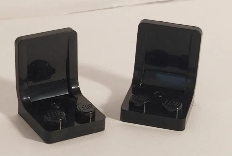 LEGO Minifigura Asiento de Coche Negro Juego de 2 Espacio Star Wars Silla Muebles Camión Foto 1 de 1