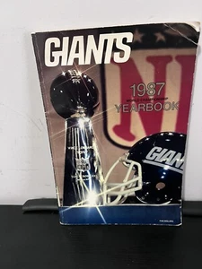 NY GIANTS Vintage 1987 GIANTS NFL World Championship Football Yearbook - Picture 1 of 7