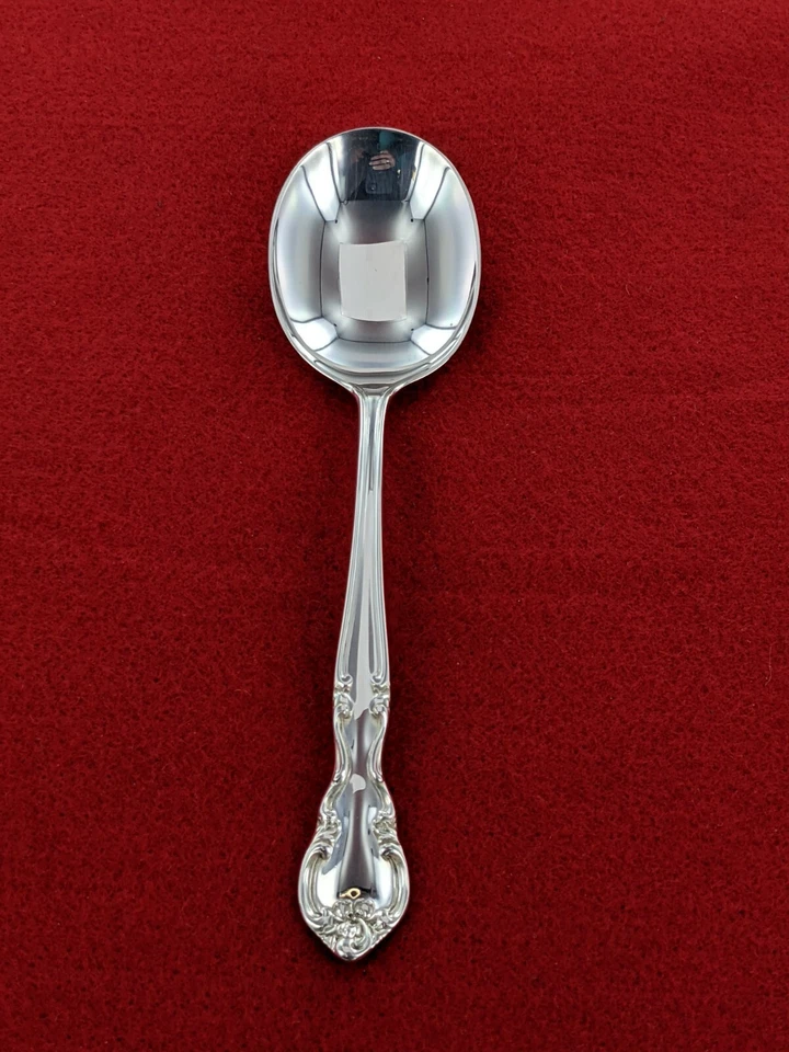 Cuchara sopera Easterling 1944 American Classic plata esterlina 6 1/4" Foto 1 de 4