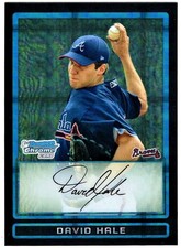 DAVID HALE - 2009 BOWMAN CHROME DRAFT PROSPECTS XFRACTOR RC /199