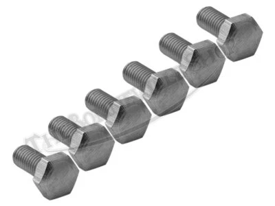 Triumph 350 500 650 1/4" X 26 TPI Cabeza Semi-Domeda Guardabarros Pernos (6) PN# 99-351... Foto 1 de 2