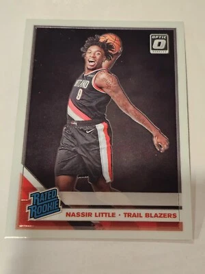 Nassir Little Donruss Optic 19-20 #154 Rookie Card Portland Trail Blazers - Image 1 of 2