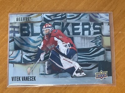 2022-23 Upper Deck Allure Blockers #BL-23 VITEK VANECEK Washington Capitals - Image 1 of 2