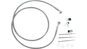 Extended Length Stainless Steel Brake Line Kit Brake Line - Front - +10" - Stain - Picture 1 of 1