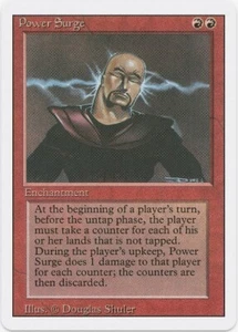 1 x Power Surge - Edizione Riveduta - LP - Magic The Gathering - MTG - EOF - Foto 1 di 1