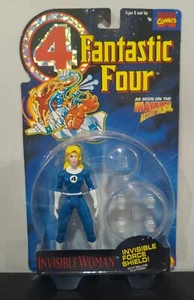 Toy Biz "Invisible Woman" 1994 Marvel Fantastic Four Force Action Figure See Des - Picture 1 of 3