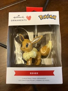 HALLMARK EEVEE CHRISTMAS ORNAMENT New in red window box POKEMON NEW - Picture 1 of 2