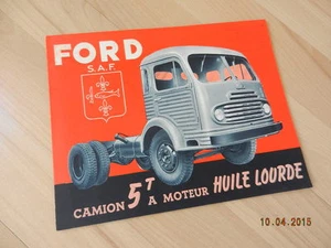 Ford Cargo Katalog 5 Tonnen Schwerölmotor - Bild 1 von 1