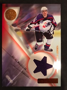 2001 Upper Deck CHL Prospects Game Used Edition Top Jersey Brent MacLellan #J-BM