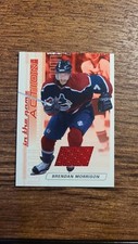 2003-04 In The Game Action - Jerseys #M-54 Brendan Morrison MEM Canucks