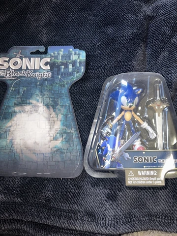 TRU Exclusive JAZWARES SONIC HEDGEHOG Black Knight Video Game Action Figure RARE Cover
