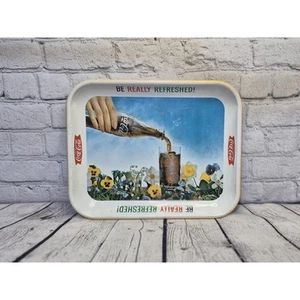 Vintage 60er Jahre Coca Cola Serviertablett - Bild 1 von 5