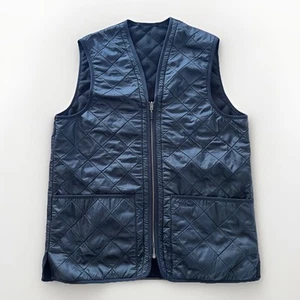 Barbour Quilted And Fleece Lined Vest Medium - Picture 1 of 10