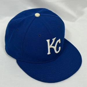 New Era Kansas City Royals MLB Authentic Collection On-Field Fitted Hat 7 1/8 - Bild 1 von 13