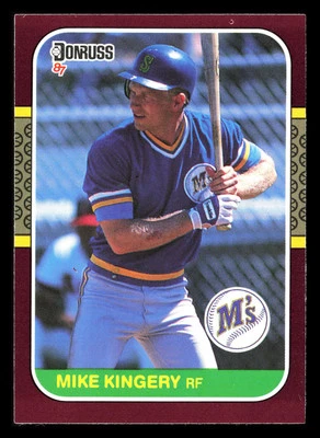 Mike Kingery 1987 Donruss Opening Day # Mariners BUY3GET1FREE - Image 1 of 2
