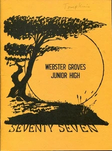 WEBSTER GROVES JUNIOR HIGH SCHOOL, WEBSTER GROVES, MO JAHRBUCH - 1977 - Bild 1 von 1