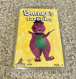 Barney's Favorites Vol 1 SEALED Cassette tape - Picture 1 of 2