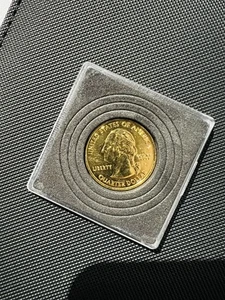 Arizona Quarter Dollar 2008 P Gold Plated Coin - Picture 1 of 6