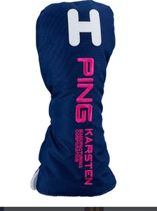 Ping Golf Japan HC-U2503 Arizona Casual Headcover Hybrid Navy New - Picture 1 of 1