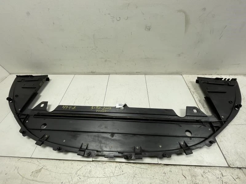 2007 VOLVO S80 PROTETOR DE PARA-CHOQUE DIANTEIRO PRETO FABRICANTE DE EQUIPAMENTO ORIGINAL+  - Imagem 1 de 4