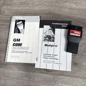Sunpro GM Code Scanner GM Cars & Saturn 1982 & Higher CP9001 w/Manual - Foto 1 di 4