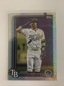 2025 Topps #133 Jose Caballero "Sandglitter" - Bild 1 von 2