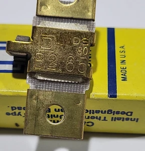 Square D B2.65 OVERLOAD RELAY THERMAL UNIT - Picture 1 of 11