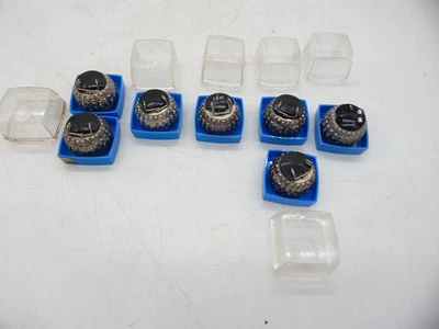 Vintage Lot of 7 IBM Selectric Typewriter Typeface Font Heads Balls - Image 1 of 4