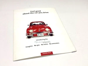 Renault Dauphine 2001 Feel Good Cars eléctrico EV folleto - Imagen 1 de 1