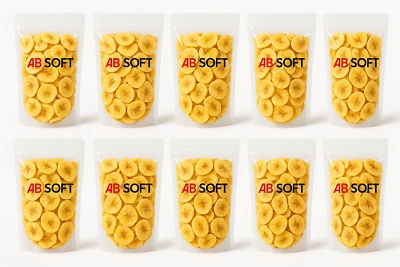 10x 500g Bananenchips / Gesüßt / Getrocknet / Trockenfrucht / Bananenscheibeng - Bild 1 von 4
