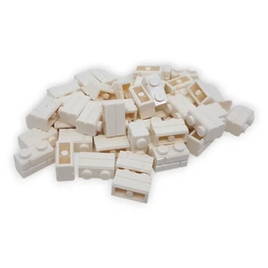 25 LEGO Mauerstein Ziegelstein Profillstein 98283 Weiß White Mauer Stein Neuware - Bild 1 von 4