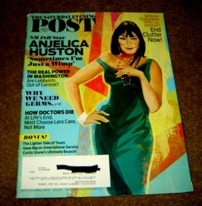 Samstagabendpost März/April 2013 - Anjelica Huston - Warum wir Keime brauchen - Bild 1 von 1