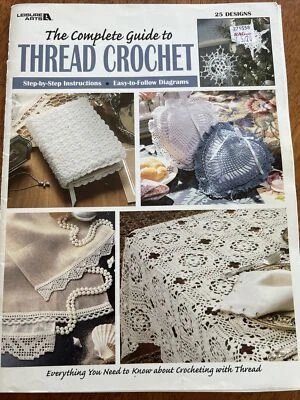 Leisure Arts The Complete Guide to Thread Crochet 25 Designs #3225 - Image 1 of 4