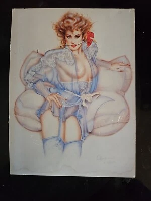 Olivia De Berardinis 1984 impresión de colección - buen estado pero enmarcable Foto 1 de 2