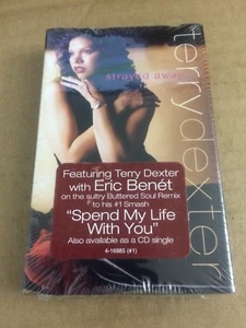 TERRY DEXTER ERIC BENET STRAYED AWAY FACTORY SEALED CASSETTE SINGLE C42 - Picture 1 of 4