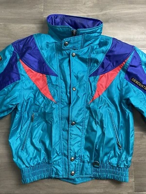 Vintage Descente Ski Jacket Men’s Size M Cyber Y2k Winter Baggy Grunge - Image 1 of 4