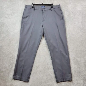 Ben Sherman Pants Mens 38X30 Gray Straight Career Office Khakis - Picture 1 of 10