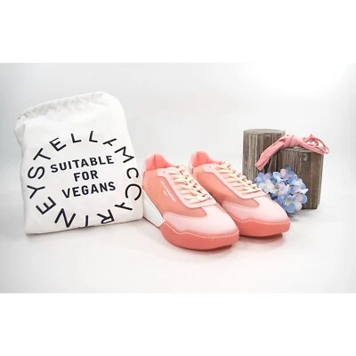 Stella McCarney розовый петля большого размера веган кожи кроссовки 39 новый в коробке - Изображение 1 из 4