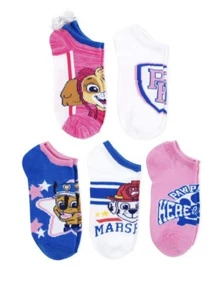 Nickelodeon Paw Patrol No Show Socks Girls Size (6-10.5) - Picture 1 of 7