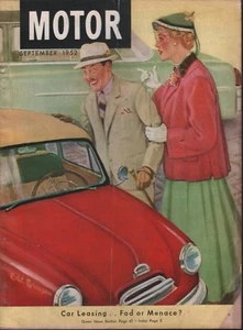 Motor Magazine September 1952 Robt Robinson 100218ame - Imagen 1 de 1
