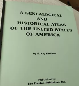 Genealogical And Historical Atlas Of The United States - Imagen 1 de 7