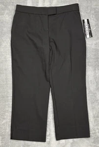 Investments 5th Avenue Fit Pants Womens 6P (31x21) Black Crop Stretch Support - Picture 1 of 17