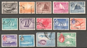 SINGAPORE 1955 QUEEN ELIZABETH II - Foto 1 di 2