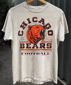 NFL Chicago Bears super bowl champions short sleeve sand color shirt KV37010 - Picture 1 of 2
