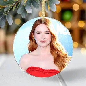 Karen Gillan Weihnachtsschmuck - Promi Ornament Geschenke für Fans - Bild 1 von 5