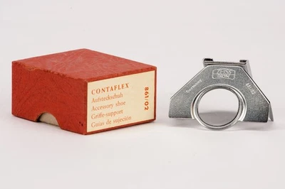 Zapata Zeiss 861/02 Accessory Shoe accesorio de flash adaptador de flash F Contaflex Foto 1 de 3