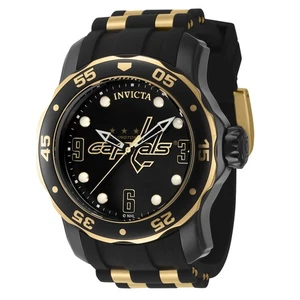 Invicta Men's NHL Washington Capitals 48mm Quartz Watch IN-42311 - Picture 1 of 1