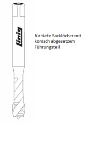 Maschinengewindebohrer für tiefe Sacklöcher HSSGE ISO 2 (6h) Form C / DIN 371 - Bild 1 von 2